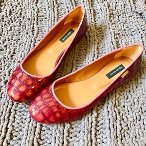 BRAND NEW handmade Egidio Alves flats